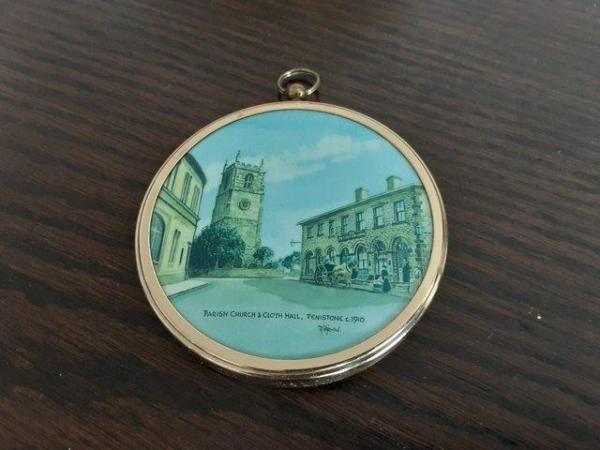 Image 1 of Miniature hanging picture of Penistone 1910