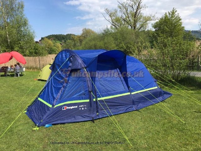 Preview of the first image of Berghaus air 4 tent for sale.