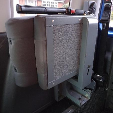 Image 1 of Seat folding with seat belt adjustable