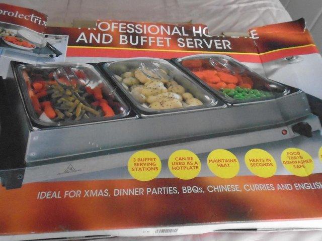 Preview of the first image of Professional Hot Plate & Buffet Server..