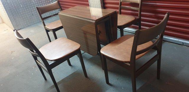 Preview of the first image of Mid Century Danish dining chairs.