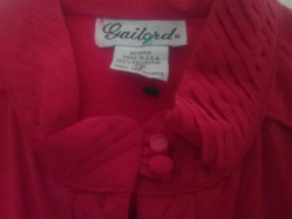 Image 2 of Vintage Gailord Long Sleeved Blouse - 18 (see description)