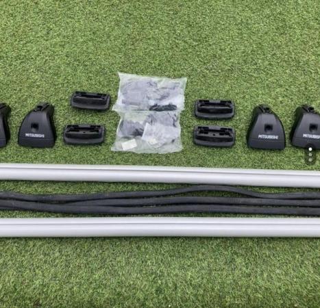 Image 3 of Genuine Mitsubishi ASX/Outlander Sport fixed point roof bars