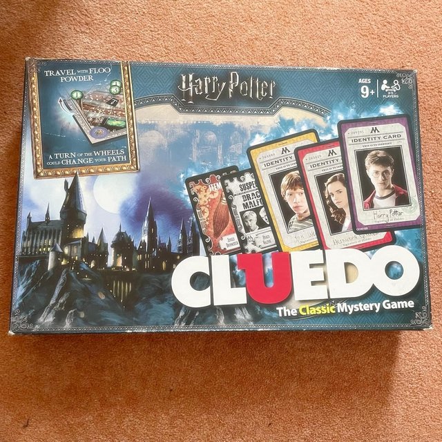 Preview of the first image of Cluedo Harry Potter Edition Board Game By Hasbro Games 2017.