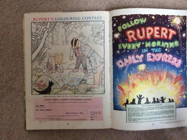 Image 3 of Rupert The Daily Express 1958 Annual