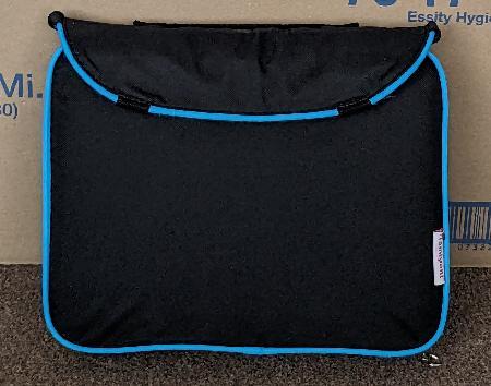 Image 2 of Mamiyam Black/Turquoise Portable Booster Seat