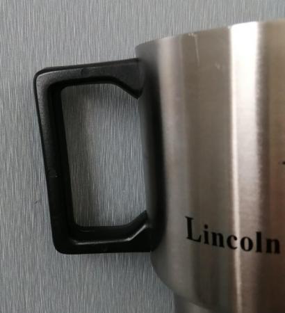 Image 6 of A Lincoln Navigator Travel Mug for Hot and Cold Drinks.
