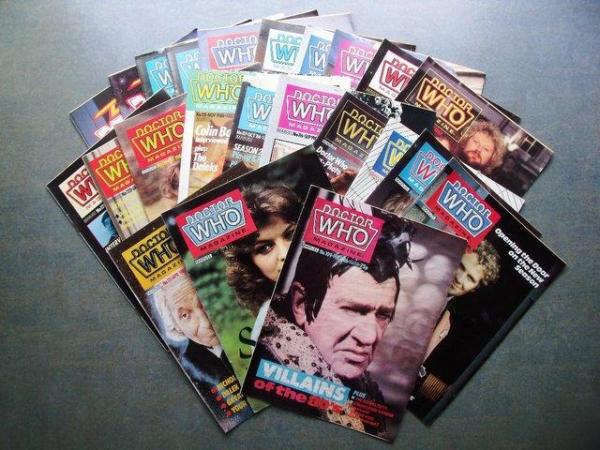 Image 2 of 32 vintage 1985-7 Dr Who magazines.