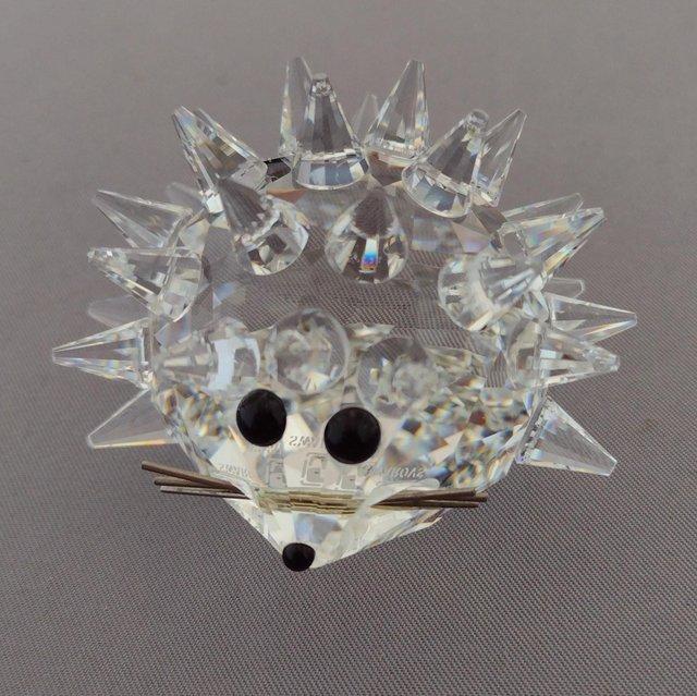 Preview of the first image of Swarovski hedgehog large collectors piece.