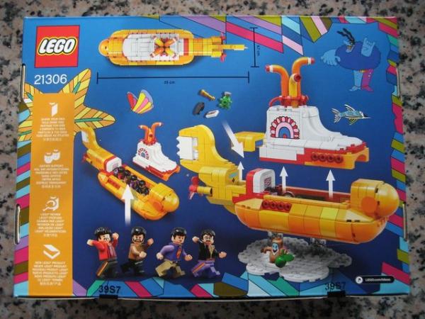 Image 3 of The BEATLES LEGO Yellow Submarine In Box Unopened Retired!