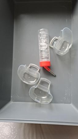 Image 1 of Hamster cage with accessories and feeders