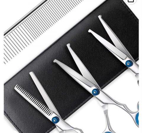 Image 1 of Pet grooming scissor set 4 piece