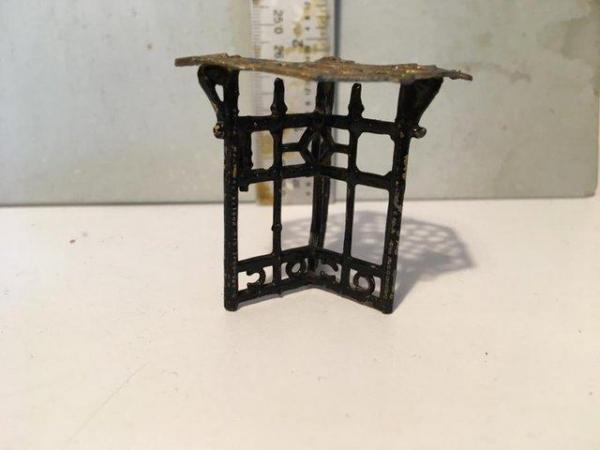 Image 1 of Ornate metal table for dolls house