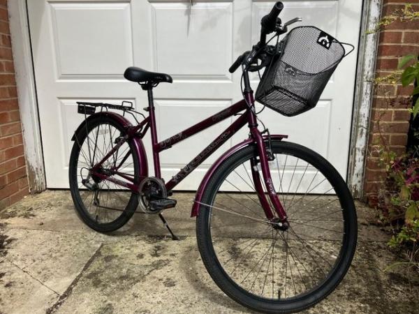 Image 3 of Ladies bicycle with front basket & rear rack