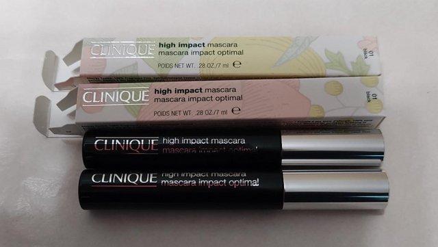 Image 5 of New Two Clinique High Impact Mascara Black 7ml Collect Post