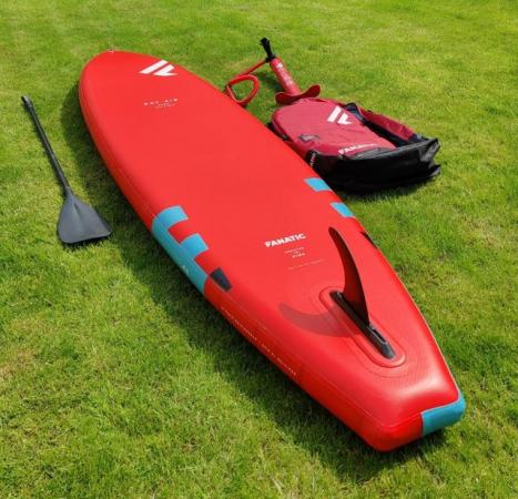 Image 3 of Fanatic Ray Air Pure 11'6 Red Package SUP Paddle board