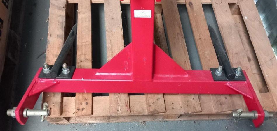 Image 3 of Bale Spike 3 Prong * 3 Point Linkage Agricultural Tractor Ba