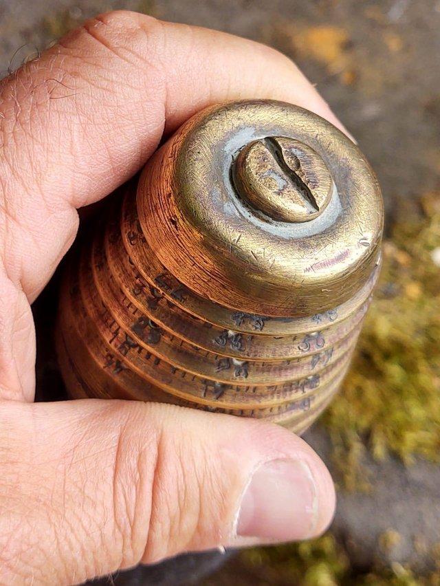 Preview of the first image of Very Rare WW1 French Beehive Fuse.