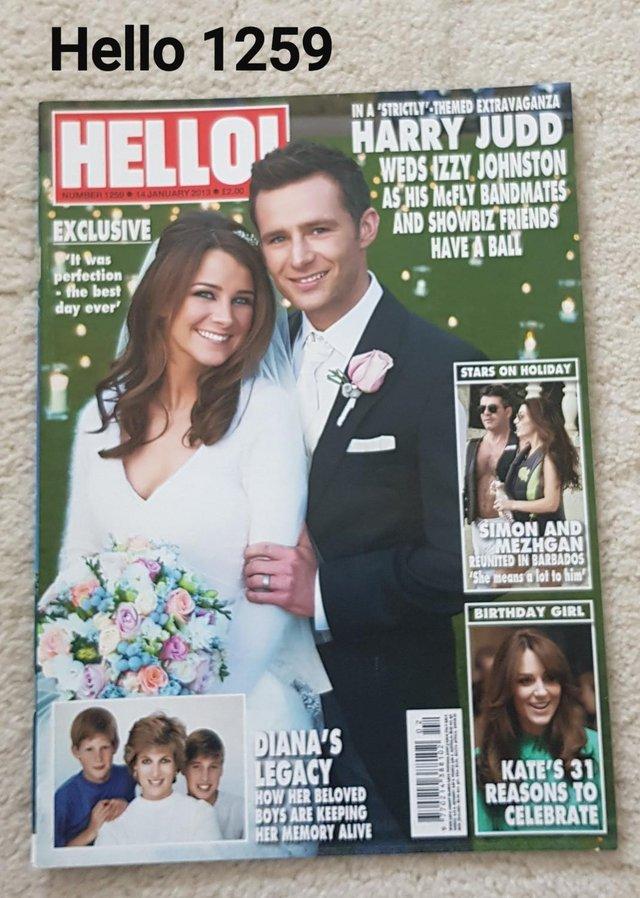 Preview of the first image of Hello Magazine 1259 - Harry Judd Weds Izzy Johnston.