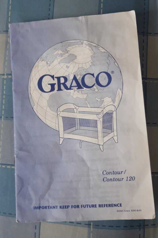 Preview of the first image of Graco Contour 120 Travel cot.