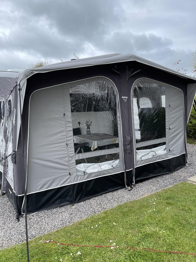 Preview of the first image of Vango Riviera 390 Air ProShield Awning Extras -Mesh Panels,.