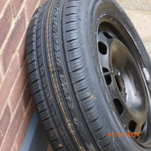 Preview of the first image of new Tyre 195/65R/1will fitVolkswagen Golf.