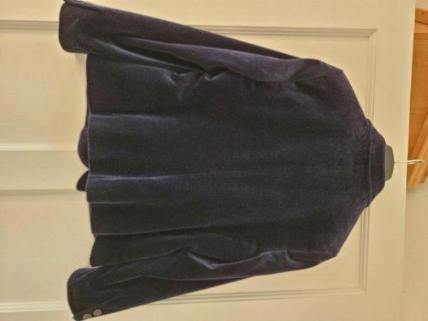 Image 3 of Vintage M&S ladies blazer, midnight blue, size 16