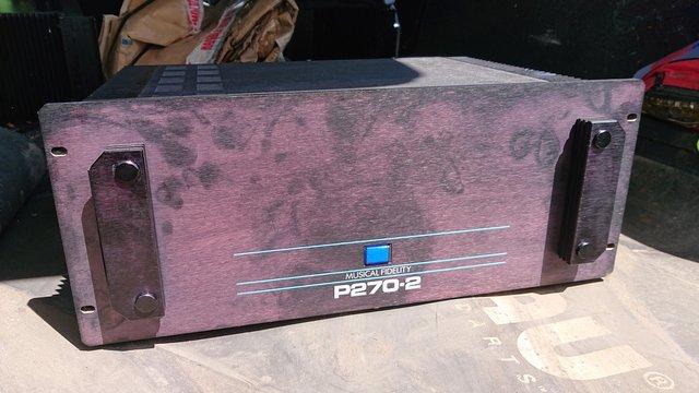 Image 3 of Musical Fidelity P270/2 Power amplifier