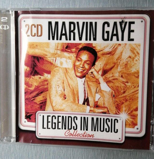 Preview of the first image of Marvin Gaye 2 fisc album of live recordings.  17 tracks..