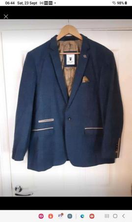 Image 2 of Mens Marc Darcy 3 piece suit used but only once