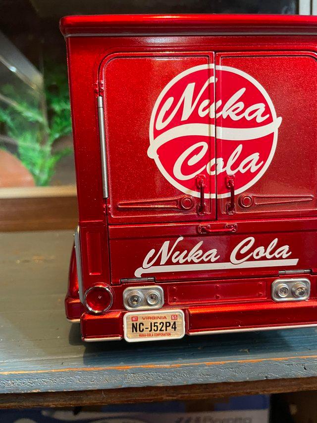 Preview of the first image of Fall out the wand company Nuka cola delivery truck.
