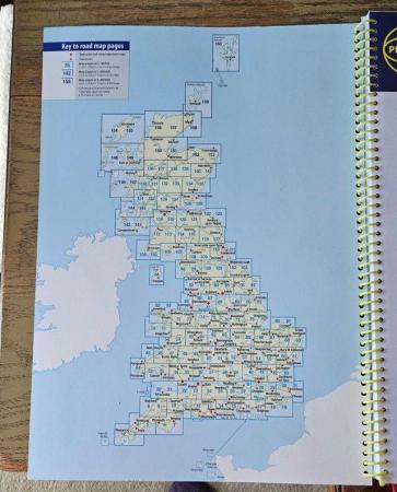Image 6 of Easy To Read Road Map of Britain 2024