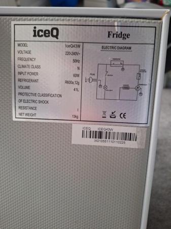Image 1 of 41L IceQ Fridge with small freezer box
