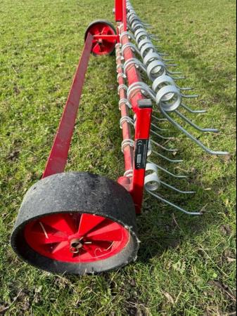 Image 3 of Tow-behind grass rake for grass/pastures