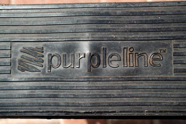 Image 3 of The Purpleline sturdy Steel Double Step for Caravan