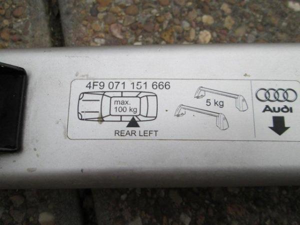 Image 3 of Genuine Audi A6 Roof Bars  2005