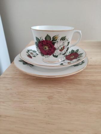 Image 3 of 18 Piece crown bone china tea set