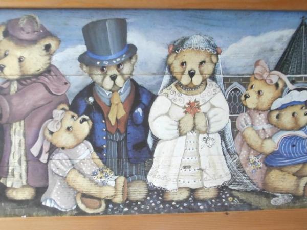 Image 3 of WEDDING TEDDY BEAR PICTURE