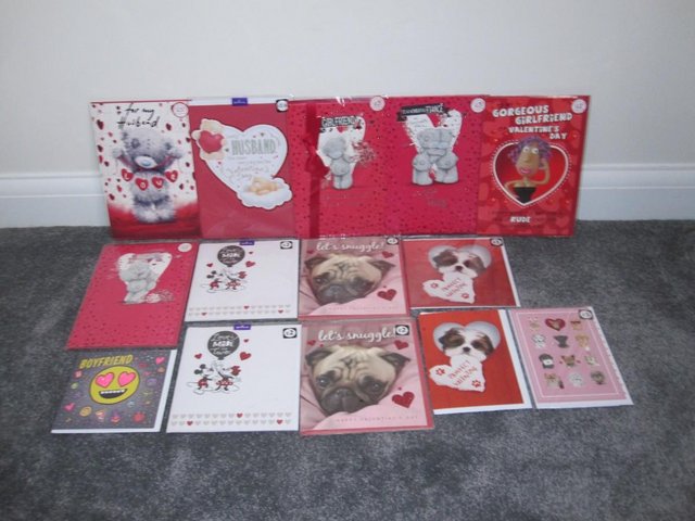 Preview of the first image of Valentines day cards bundle (assortment).
