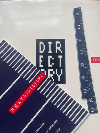 Image 1 of Vintage Next Directory + paper tape measure (first edition)