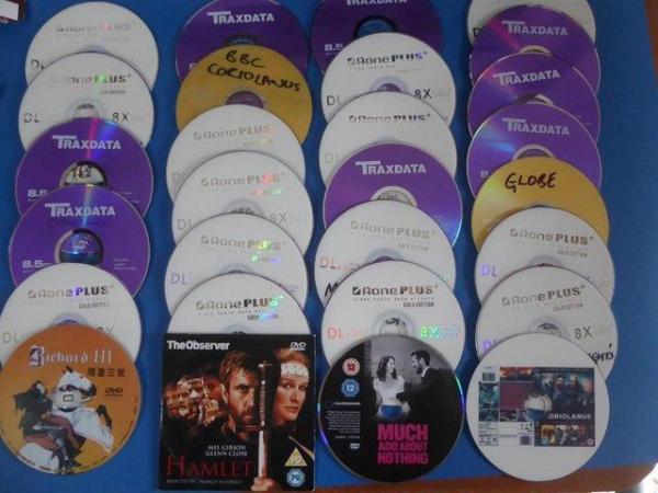 Image 2 of Over 30 DVDs of Shakespeare performances on Film and Stage