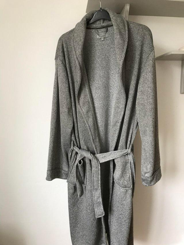 Preview of the first image of Unworn extra large gents dressing gown.