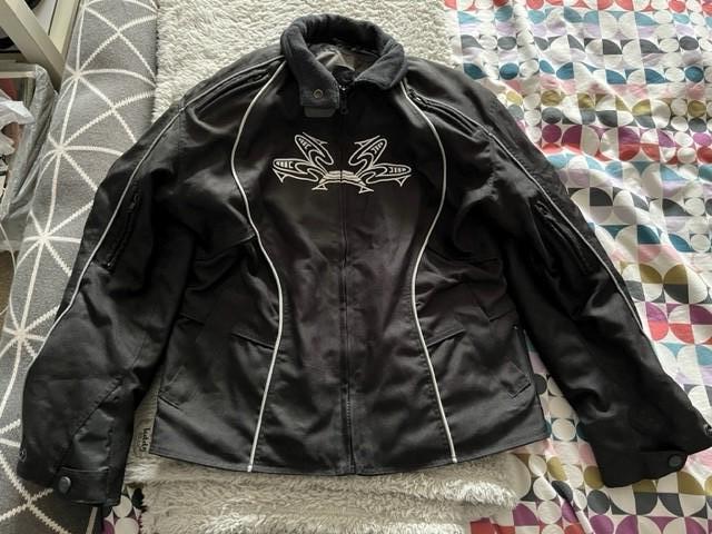 Preview of the first image of Ladies Motorcycle Jacket Ladies Small.