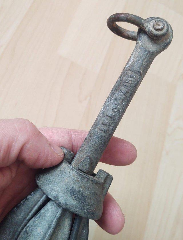 Preview of the first image of Small Vintage Folding Grapnel Anchor.