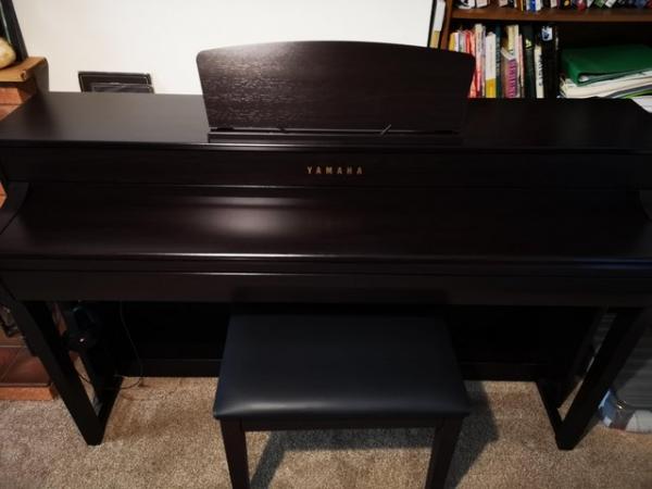 Image 1 of Yamaha CLP 735 digital piano for sale. Immaculate condition.