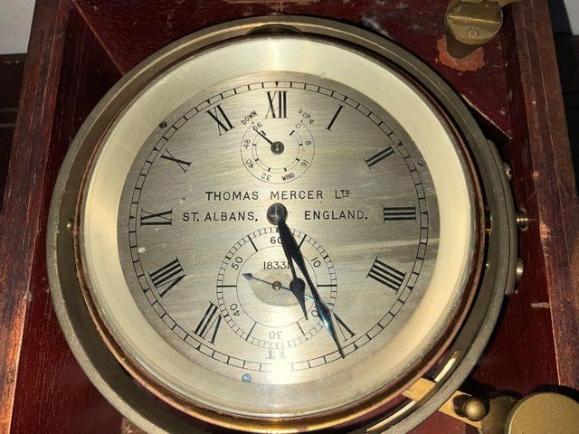 Preview of the first image of SHIPS CHRONOMETER by THOMAS MERCER LTD ST ALBANS.