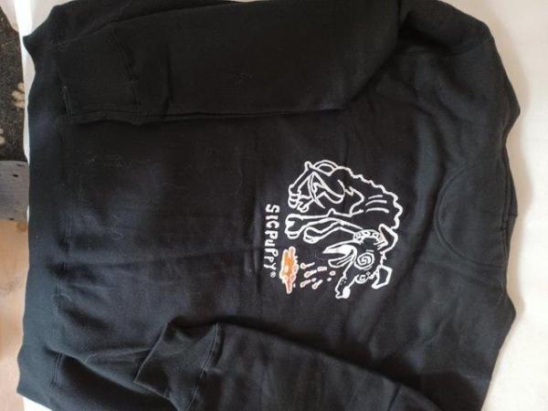 Image 2 of Sic Puppy Hoodie (small) designed by James Bourne new