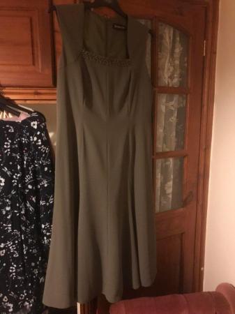 Image 2 of Jacque vert olive dress size 16