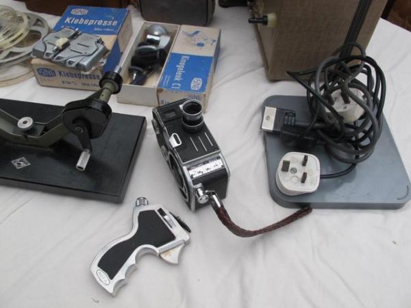 Image 1 of Cine Camera, projector and accessories.