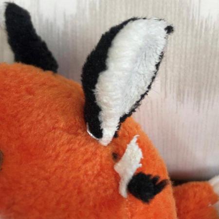 Image 2 of 2 fox soft toys. Damage to one ear. £2 both. Can post.